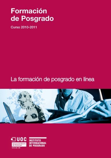 PDF del catÃ¡logo general de programas - Universitat Oberta de ...