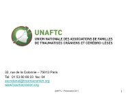 U N A F T C  UNION NATIONALE DES ASSOCIATIONS DE ... - ampra