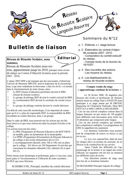 BULLETIN NÂ°12 - Www5.ac-lille.fr