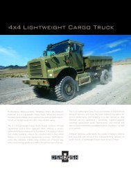 4x4 Lightweight Cargo Truck