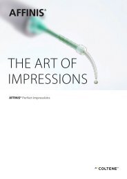 the art of impressions - Dentinal Tubules