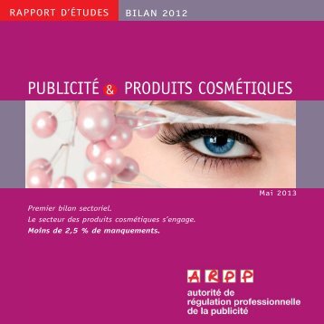 Publicité & Produits Cosmétiques - ARPP