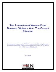The Protection of Women From Domestic Violence Act: The Current ...
