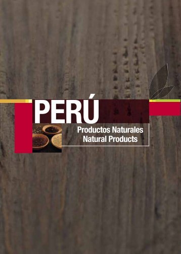 Productos Naturales Natural Products - CDAM