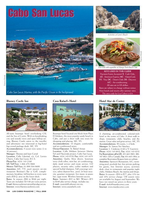 Cabo San Lucas - Los Cabos Magazine