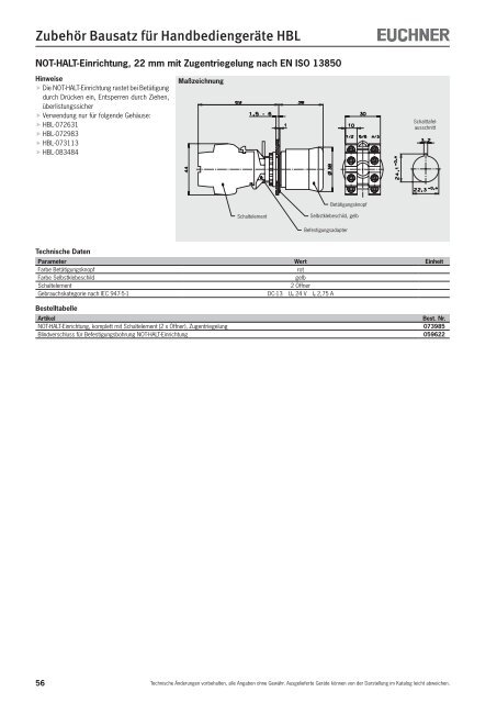 8890 KB - EUCHNER GmbH + Co. KG