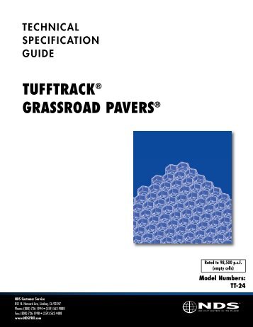 tufftrackÂ® grassroad pavers - NDS