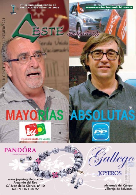 Revista " Este de Madrid" (1991-2011) - Archivo de Arganda del  Rey ...