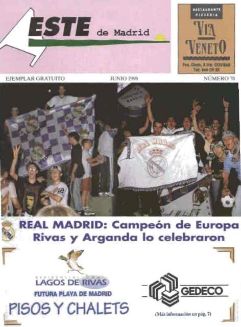 Revista &quot;Este de Madrid&quot; (1991-2009) - Archivo de Arganda del Rey