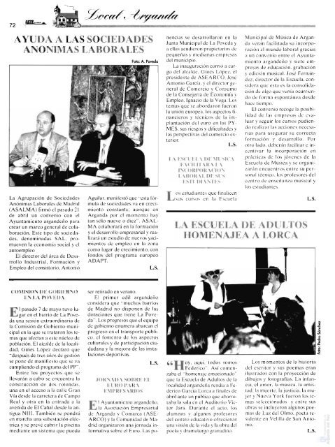 Revista "Este de Madrid" (1991-2009) - Archivo de Arganda del Rey