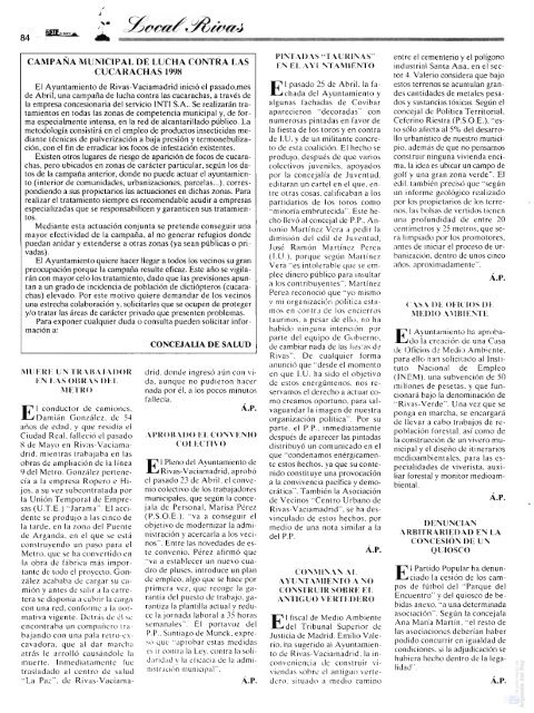 Revista "Este de Madrid" (1991-2009) - Archivo de Arganda del Rey