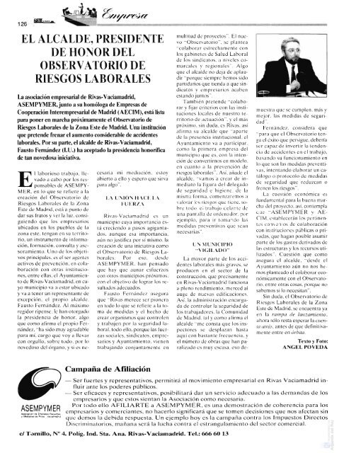 Revista "Este de Madrid" (1991-2009) - Archivo de Arganda del Rey