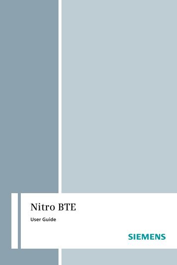 Nitro BTE - Siemens Hearing Instruments