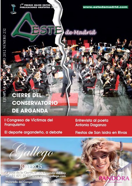 Revista \u0026quot; Este de Madrid\u0026quot; (1991-2012) - Archivo de Arganda del  Rey 