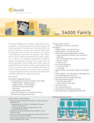 S6000 Family product brief - Stretch Inc