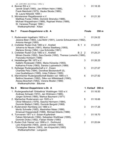 DSM - Regatta-Verein Niederrhein e.V.