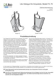 Liko Extension Loop Instruction Guide Oct 2009 PDF download