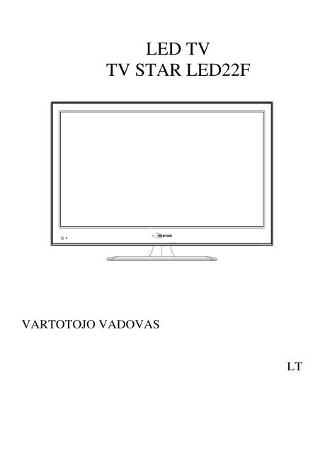 LED TV TV STAR LED22F