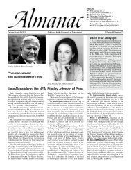 No. 27 April 4, 1995 - University of Pennsylvania