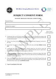 subject consent form - Brain Research Imaging Centre Edinburgh