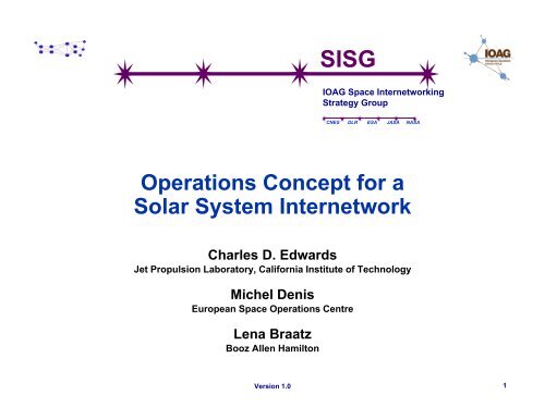Operations Concept for a Solar System Internetwork