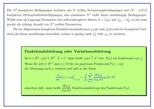 Quantenmechanik gebundener Atome - Institut für Theoretische Physik