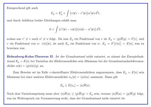 Quantenmechanik gebundener Atome - Institut für Theoretische Physik