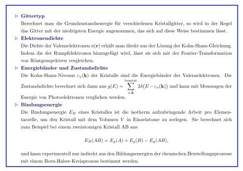 Quantenmechanik gebundener Atome - Institut für Theoretische Physik