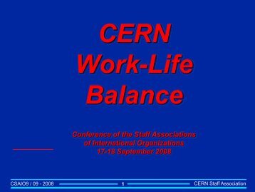 CERN Employment Contract Policy