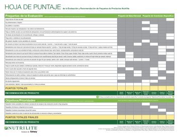 PUNTOS TOTALES PUNTOS TOTALES FINALES - Amway