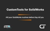 CustomTools for SolidWorks