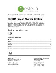 COBRA Fusion Ablation System - Urban technologies