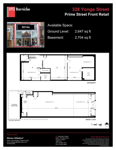 328 Yonge Street, Toronto.pdf - DTZ