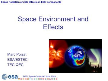 Space Radiation and its Effects on EEE Components