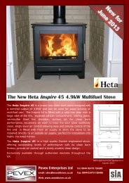 Heta Inspire 40 & 45 Stove - Woodstoves.co.uk