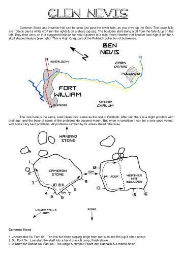 glen nevis bouldering - NicoBrasFort