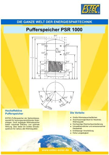 Pufferspeicher PSR 1000
