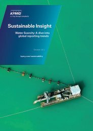 Sustainable Insight: Water Scarcity Ã¢Â€Â“ A dive into global ... - KPMG