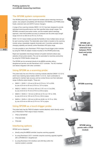 Probing Systems For Co-ordinate Measuring machines - Teknikel