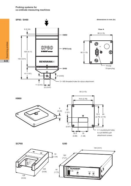 Probing Systems For Co-ordinate Measuring machines - Teknikel