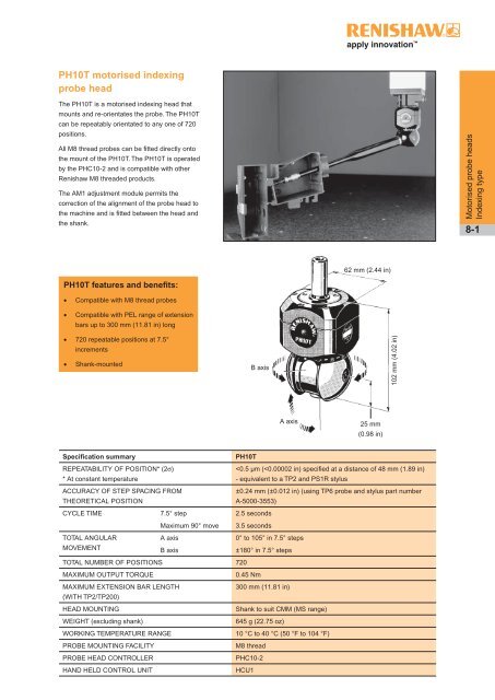 Probing Systems For Co-ordinate Measuring machines - Teknikel