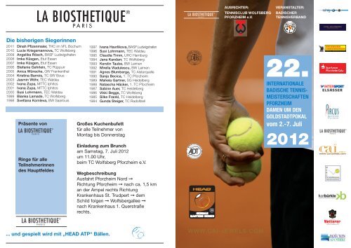 7. Juli 2012 - Badischer Tennisverband