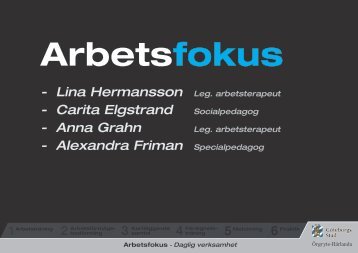 Arbetsfokus i Ãrgryte-HÃ¤rlanda