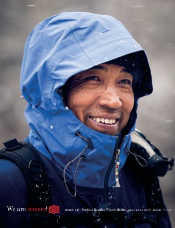 Sherpa Adventure Gear - 2013 Press Kit