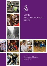 2006-7 - York Archaeological Trust