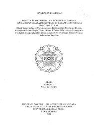 RINGKASAN DISERTASI POLITIK REKOGNISI DALAM ...