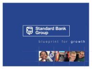 Retail Banking Analysts Day (6 June 2003) - Standard Bank ...