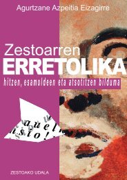 Zestoarren erretolika