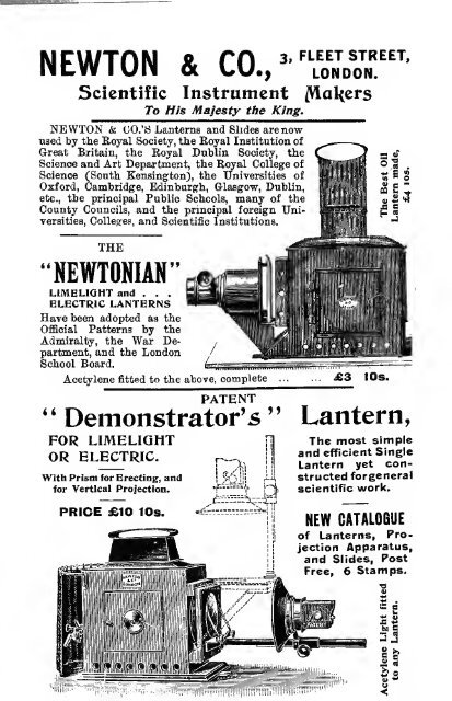 Modern magic lanterns; a guide to the ... - Yesterday Image