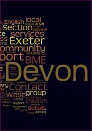 BME Directory - Devon County Council